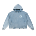 Sun Moon Hoodie Vintage Washed