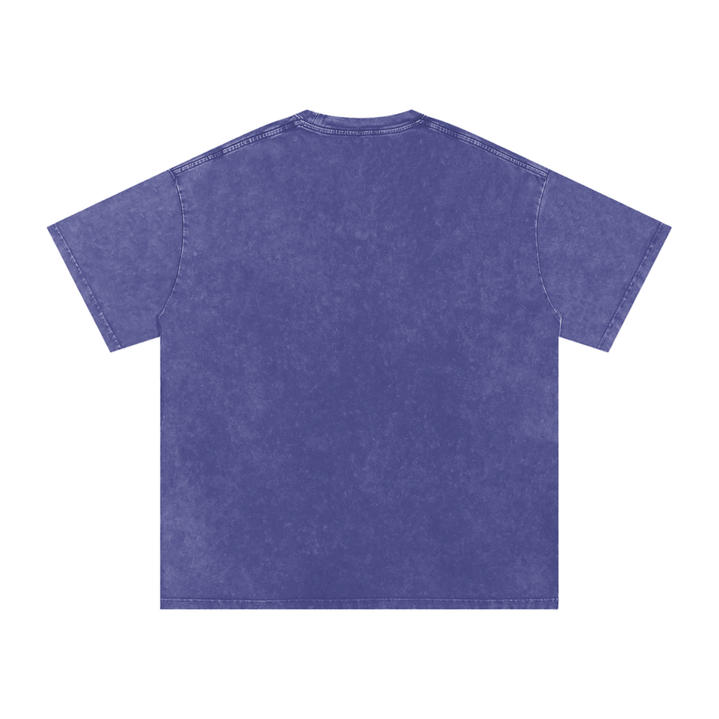 Set in Motion Mandala Tee, Oversized, Snow Washed