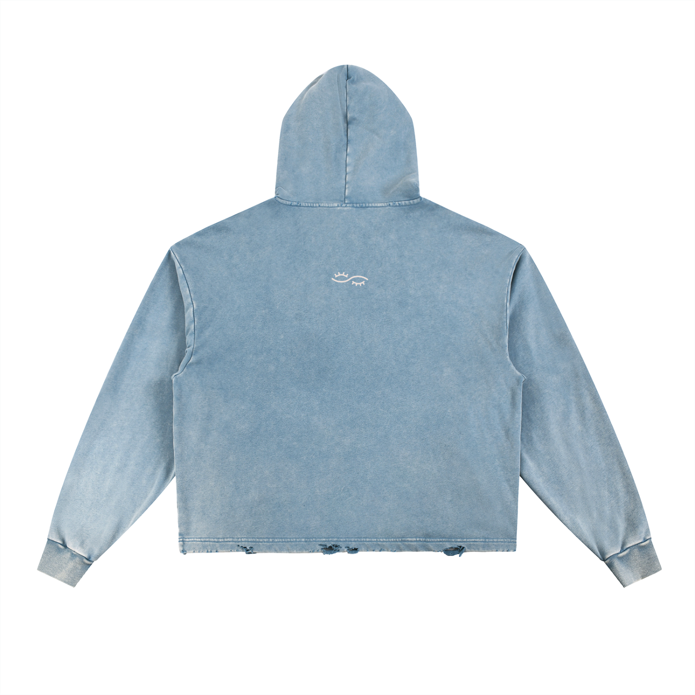 Sun Moon Hoodie Vintage Washed