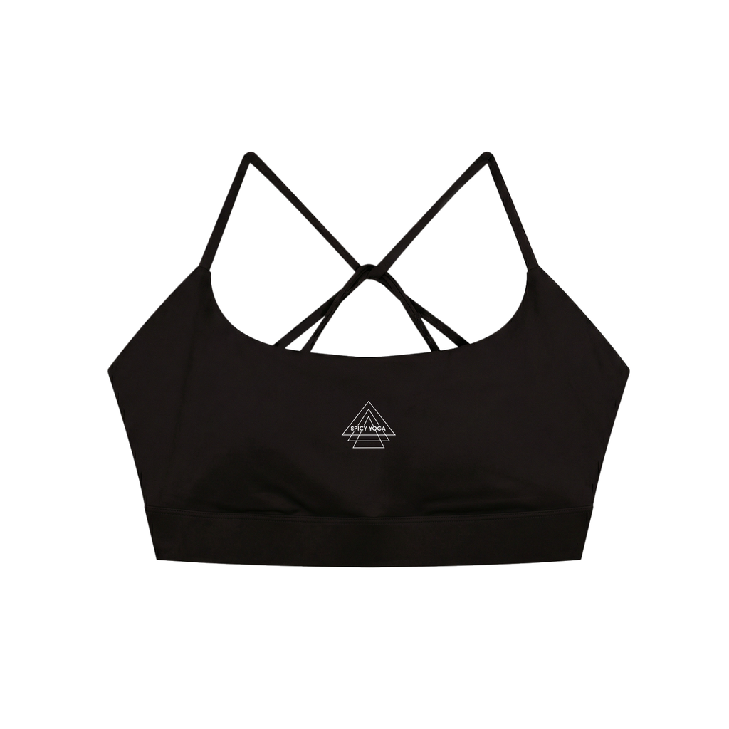 Triangles Spicy Yoga Sports Bra