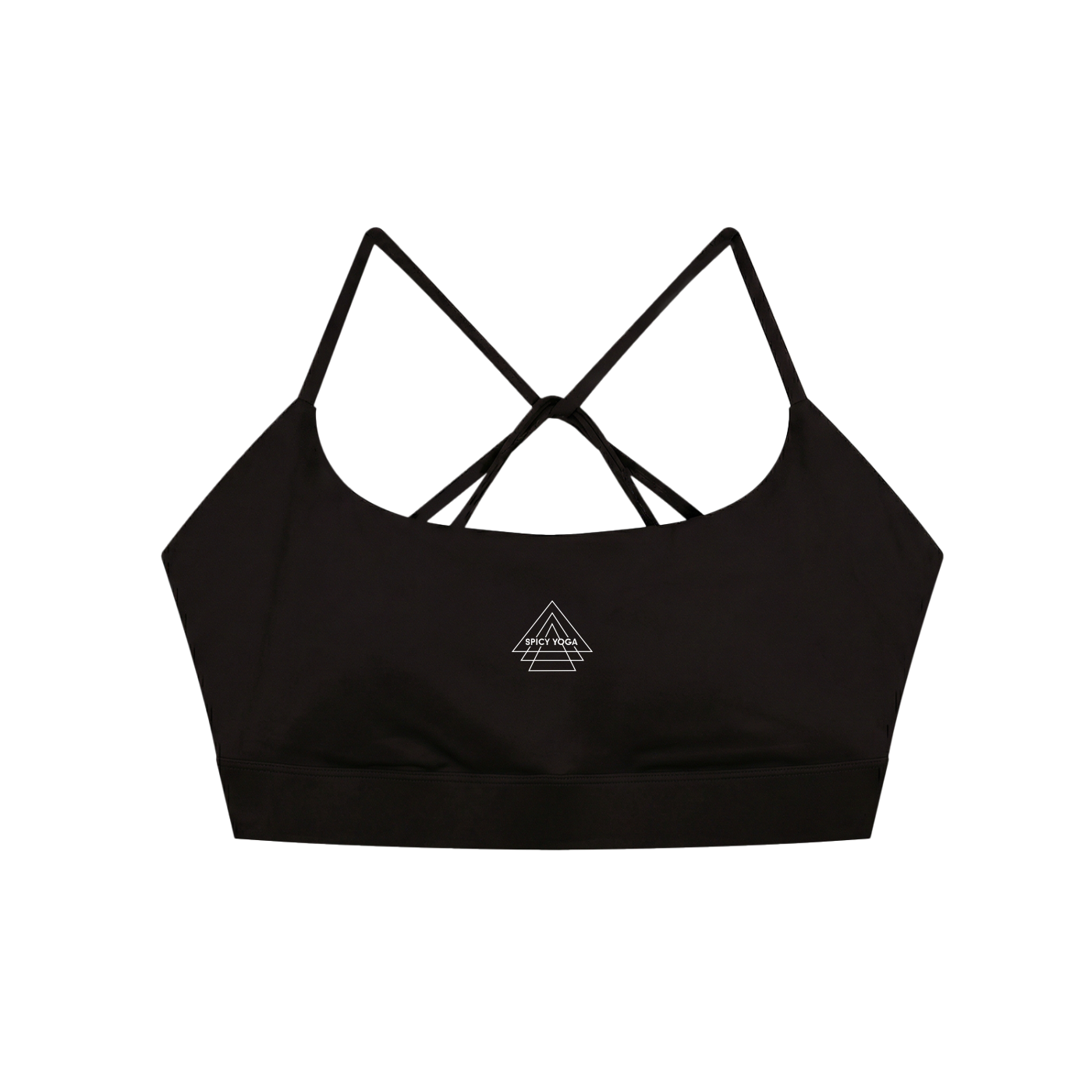 Triangles Spicy Yoga Sports Bra