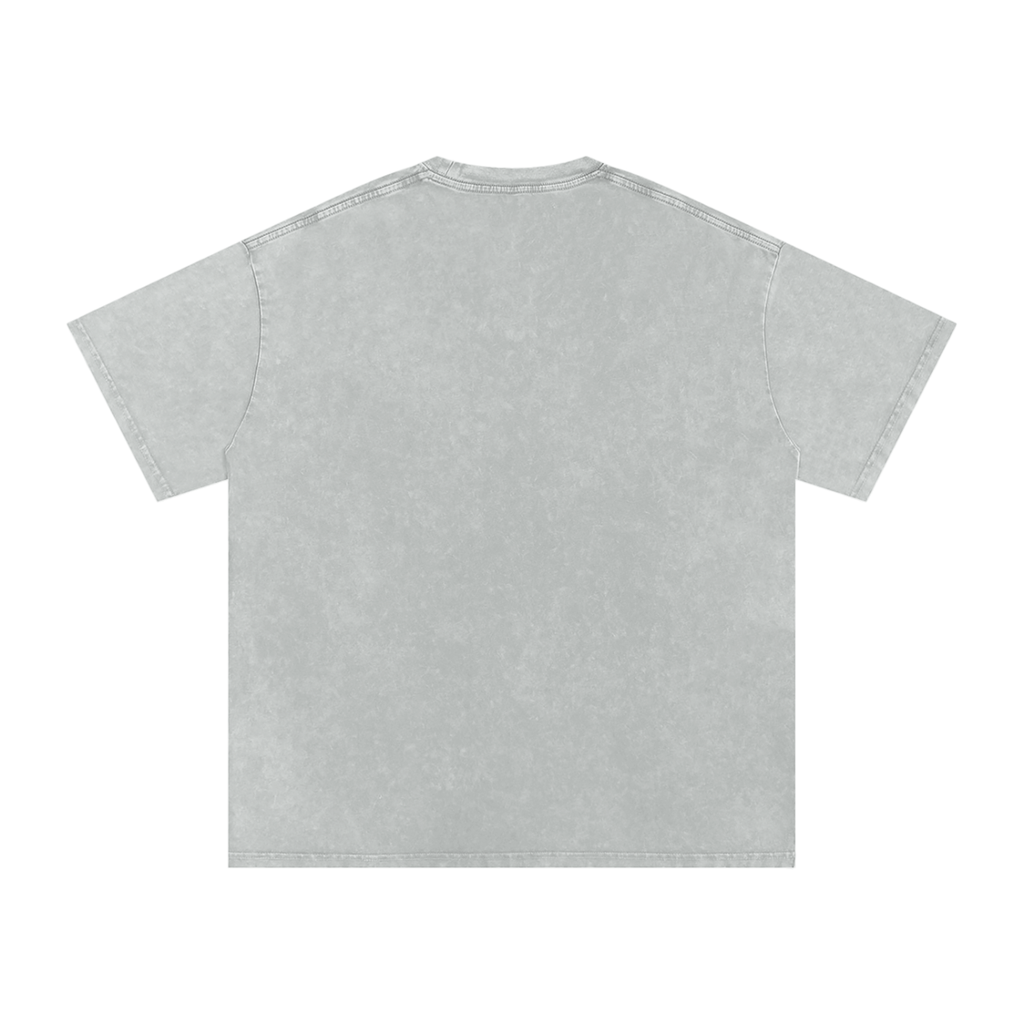 Set in Motion Mandala Tee, Oversized, Snow Washed