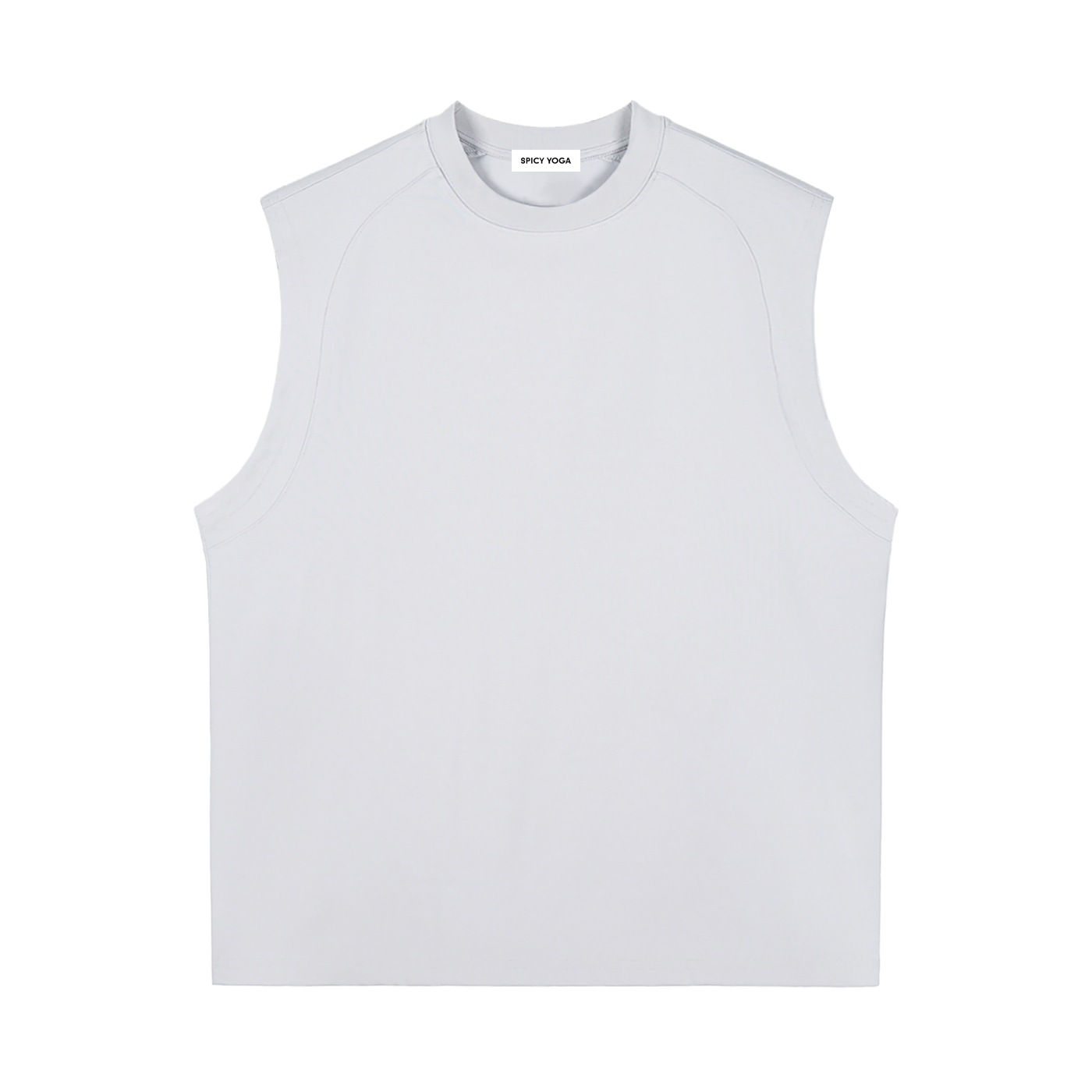 Set in Motion Cooling Tank Top, Apricot/Light Gray