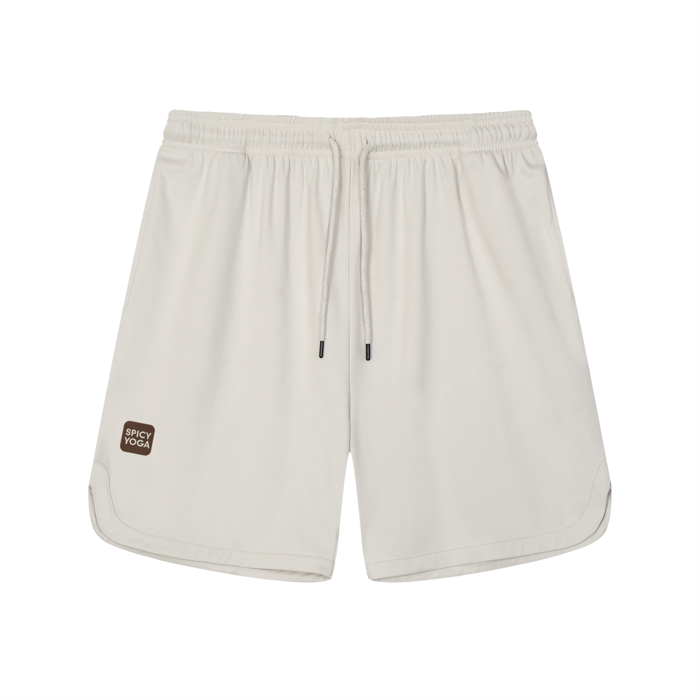 Mesh lined quick dry shorts, Greyish White