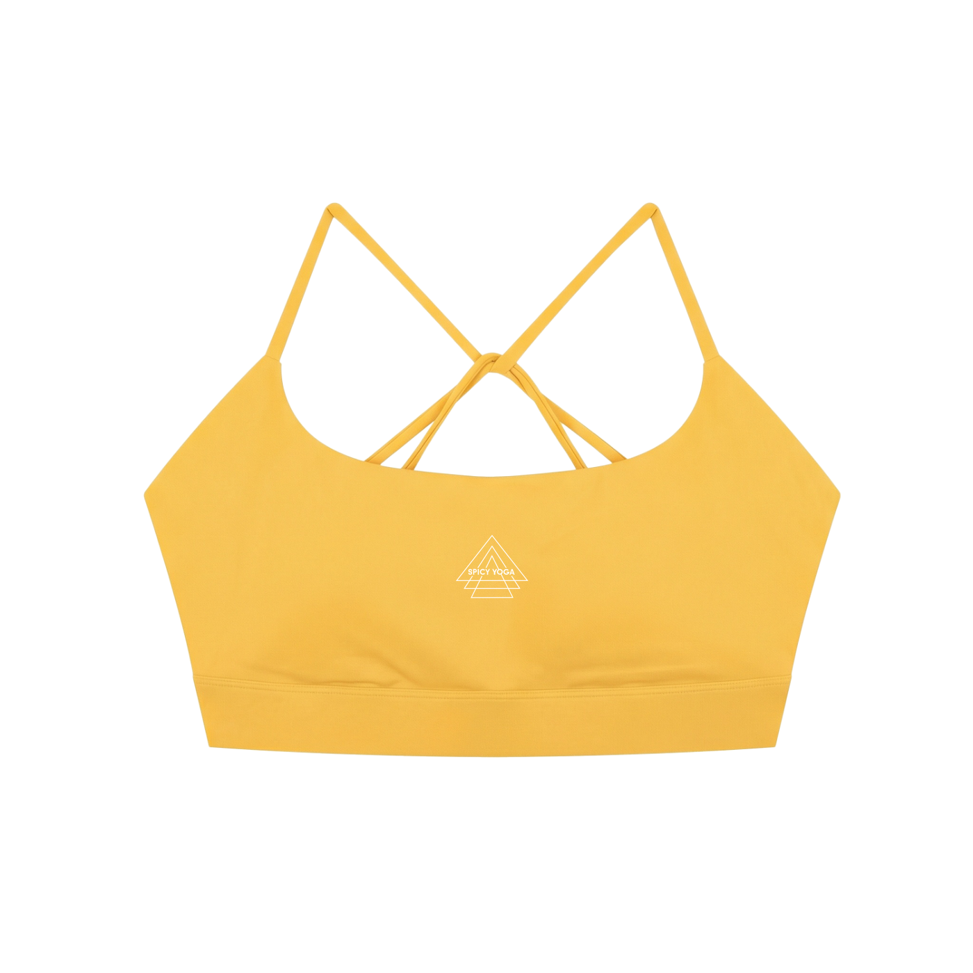 Triangles Spicy Yoga Sports Bra