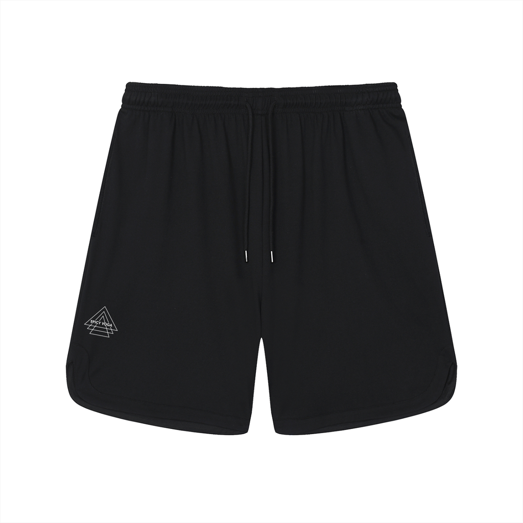 Mens Mesh-Lined Quick-Dry Performance Shorts Darks