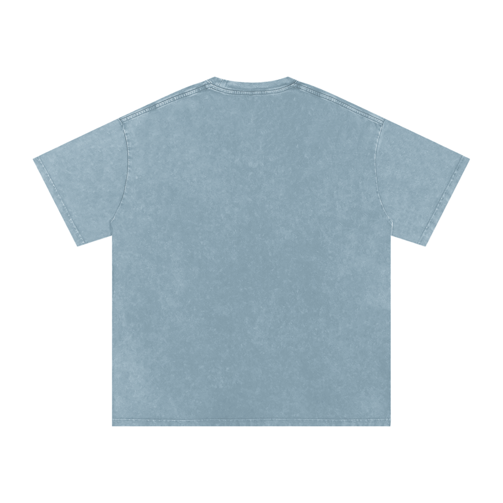 Set in Motion Mandala Tee, Oversized, Snow Washed