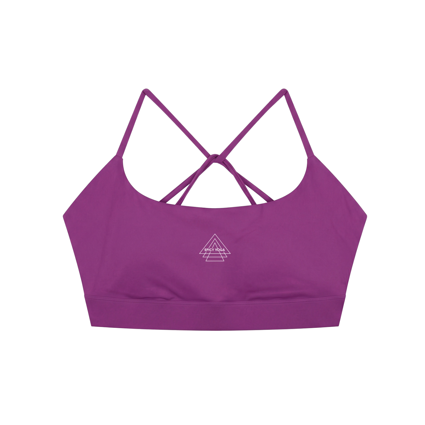 Triangles Spicy Yoga Sports Bra
