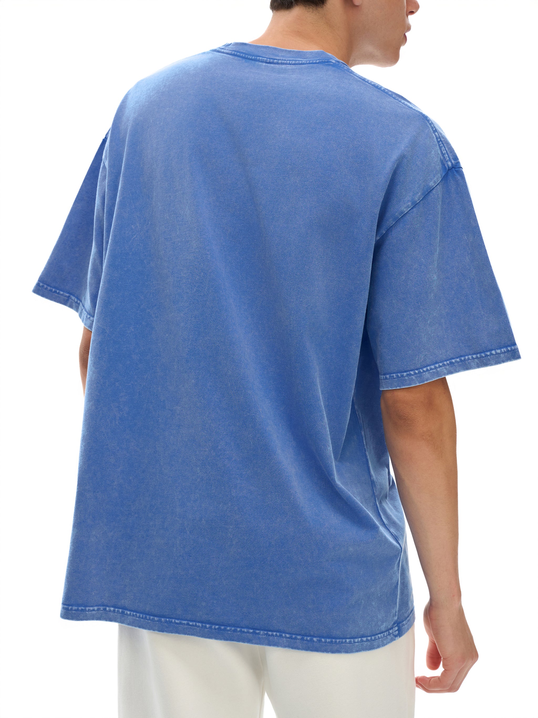 Set in Motion Mandala Tee, Oversized, Snow Washed